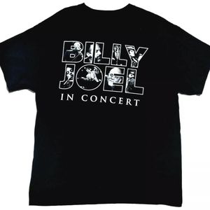 Billy Joel Mens L Short Sleeve Live At Coors Field 2019 T-shirt EUC
